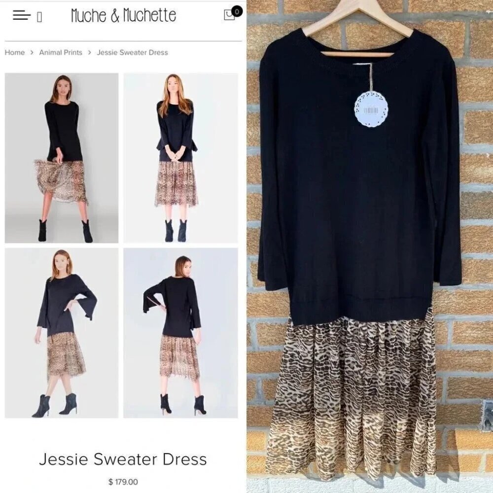 Muche Muchette Jessie Sweater Dress os